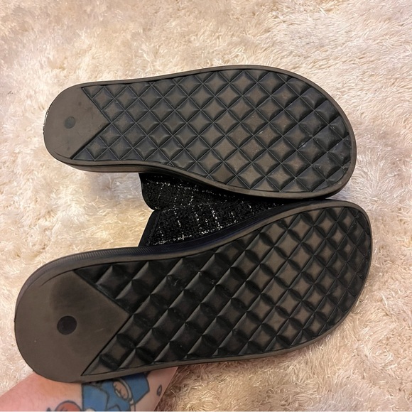 Daphne Tweed Chunky Platform Sandal - Picture 6 of 8